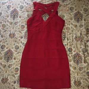 Red homecoming/formal dress